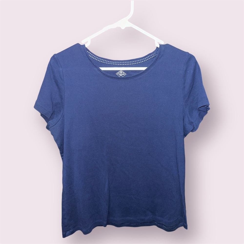 Saint John's Bay Basics Tee • Navy